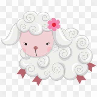 Lamb Svg Clipart Baby - Imagens Fazendinha Rosa Png Animais Transparent Png