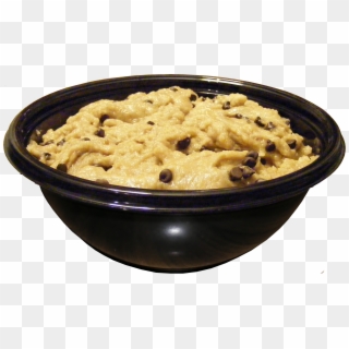 Chocolate Chip Cookie Dough - Bowl Of Cookie Dough Clipart