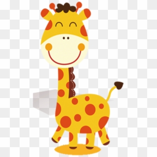 Giraffe Free Png Image Download Jirafa Y Su Cria Clipart Pikpng