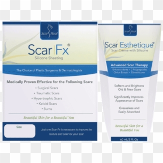 Scar Fx® Silicone Scar Sheeting Clipart