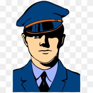 Uniform Police Officer Computer Icons Badge - Человек В Военной Форме Рисунок Clipart
