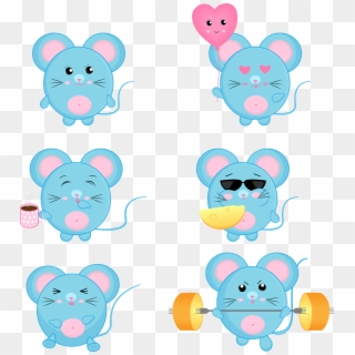 Mouse Rat Cute Animal Baby Png Image - Nauka Cyfr Dla Dzieci Clipart