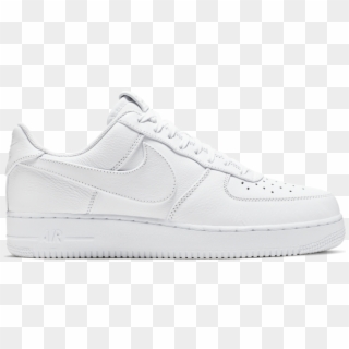 Nike Air Force 1 Low White Out Big Swoosh Ds All Sizes - Nike Air Force 1 White Clipart
