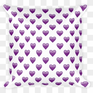 Purple Heart-just Emoji - Portable Network Graphics Clipart