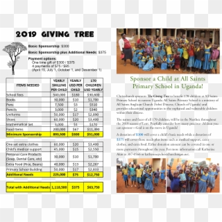 Giving Tree Insert - Crowd Clipart