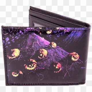 Nightmare Before Christmas Oogie Boogie Nights Wallet - Purple And Yellow Movie Posters Clipart