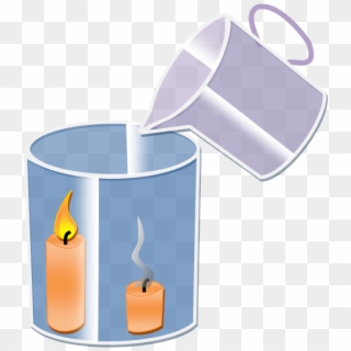 Extinguisher Kitchen Chemistry - Advent Candle Clipart