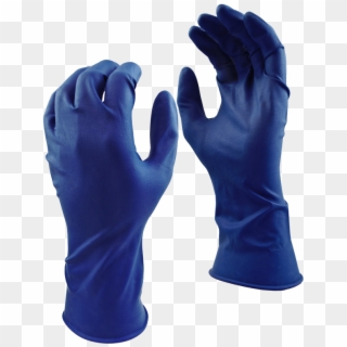 Download Overlay Photo - Black Rubber Gloves Xxl Clipart
