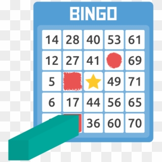 Equal To Square Numbers Only And We'll Top It Up With - Square Bingo Daubers Clipart