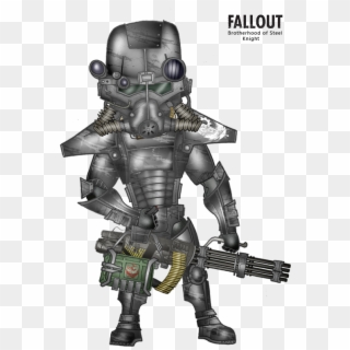 Brotherhood Of Steel Knight Fallout 3, Knight, Cavalier, - Fallout 3 Clipart