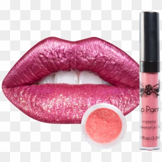 False Picture Of Tease Me Metallic Lip Color - Lip Gloss Clipart