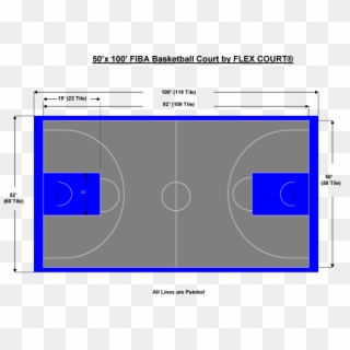 Are You A Fan Contact Us - Full Outdoor Basketball Court Dimensions Clipart