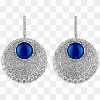Blue Diamonds Earring1 - Earrings Clipart