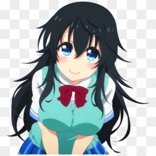 #anime #ako #girl #cute #oppai #school #uniform Clipart