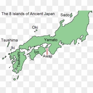 Japan Yashima - 8 Islands Of Ancient Japan Clipart