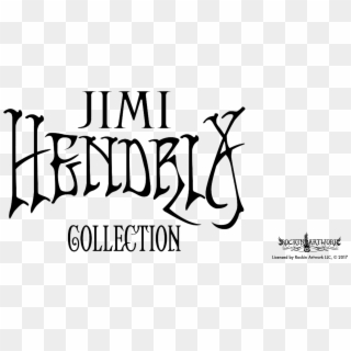 Jimi Hendrix Logo, - Jimi Hendrix Text Vector Clipart