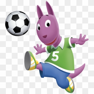 Friends Playing Soccer Png - Backyardigans Play Soccer Clipart