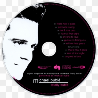 Michael Bublé Totally Bublé Cd Disc Image - Michael Buble Cd Disc Clipart