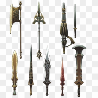 Gilgamesh's Weapons In Fate/extra Ccc - Gate Of Babylon Weapons Clipart
