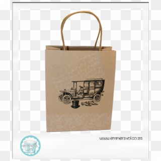 Brown Paper Gift Bag - Tote Bag Clipart