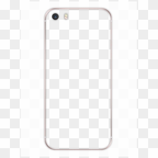 Transparent Iphone 5s Case With Design Transparent - Mobile Phone Case Clipart