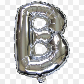 40“ Silver Letter Helium Foil Balloon - Emblem Clipart