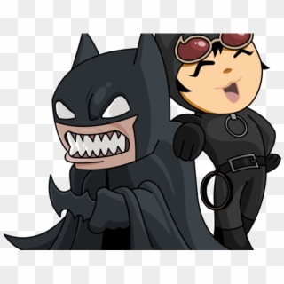 Catwoman Clipart Logo - Batman And Catwoman Animated - Png Download