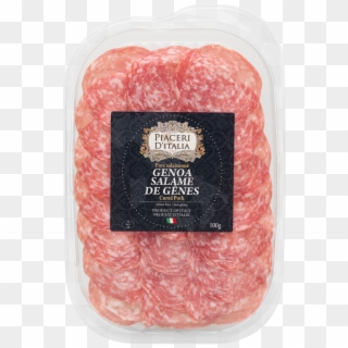 Packaging For Piaceri D'italia Sliced Genoa Salame - Mettwurst Clipart