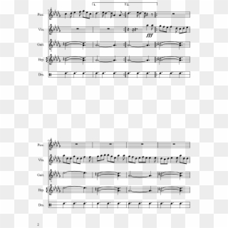 Title Theme The Wind Waker Sheet Music Composed By - Wind Waker Title Theme Violin Clipart