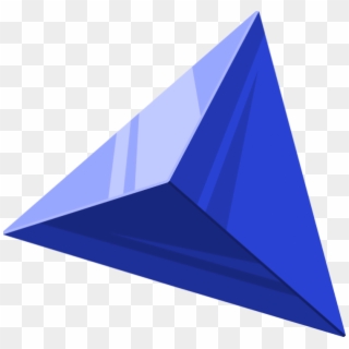 Force Gem Blue From The Official Artwork Set For - Triangle Clipart