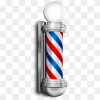 Barber Pole Sign Png Image With Transparent Background - Barber Shop Pole Png Clipart
