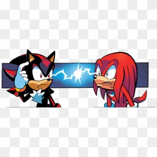 Knuckles The Echidna Shadow The Hedgehog Angry Archie - You Done Goofed Sonic Clipart