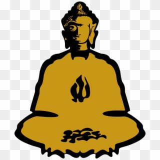 Buddha Statue Buddhism Religion Golden - Buddismo Png Clipart