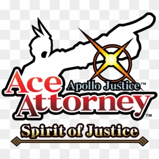 After Finishing Spirit Of Justice, This Seems To Be - Apollo Justice Ace Attorney Logo Clipart