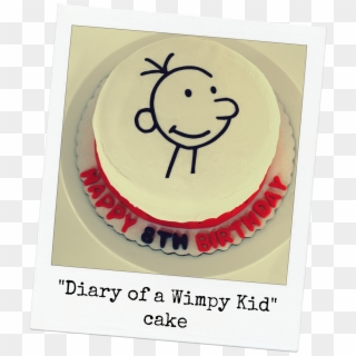 Diary Of A Wimpy Kid Cake - Diary Of A Wimpy Kid Cake Diy Clipart