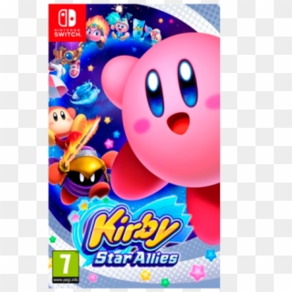 Juego Switch Kirby Star Allies - Kirby All Star Allies Clipart
