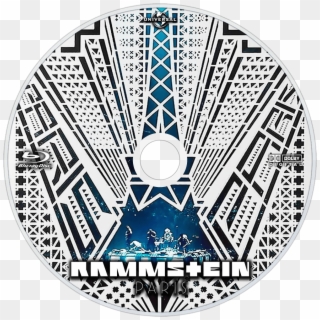 Paris Bluray Disc Image - Rammstein Paris Dvd Cover Clipart