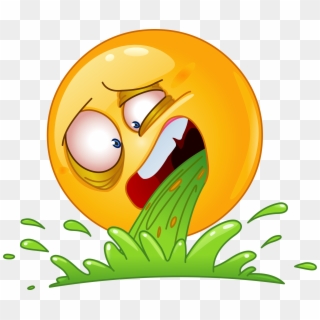 Throw Up Emoji Png - Sad Emoticon Clipart