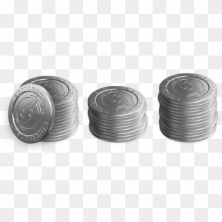 Long Stack 1 - Electroneum Coins Clipart