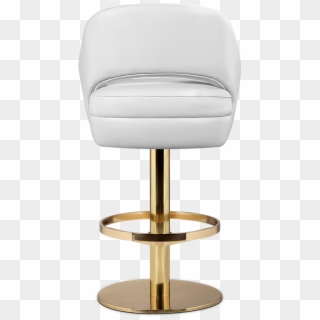 The Base Is Round And Swivels Up To 360 Degrees, Providing - Bar Stool Clipart