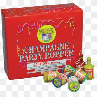 Champagne Party Popper - Box Clipart