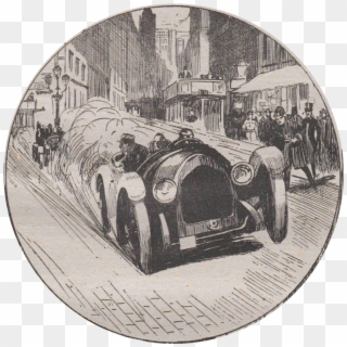 The Great Office Mystery - Antique Car Clipart