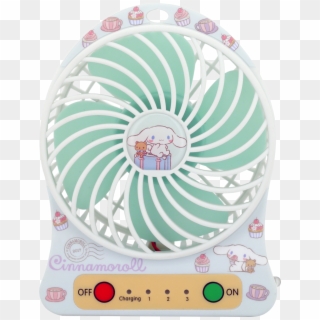 Cinnamoroll Portable Fan - Sanrio Portable Fan Clipart
