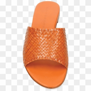 Mules Hanna 5 Woven Tangerine - Slide Sandal Clipart