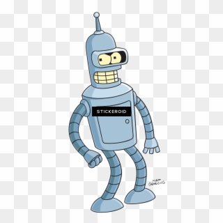 Futurama Bender Happy , Png Download - Futurama Bender Png Clipart