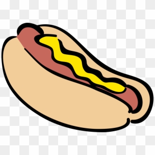 Vector Illustration Of Cooked Hot Dog Or Hotdog Frankfurter Clipart