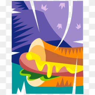 Vector Illustration Of Cooked Hot Dog Or Hotdog Frankfurter - Illustration Clipart