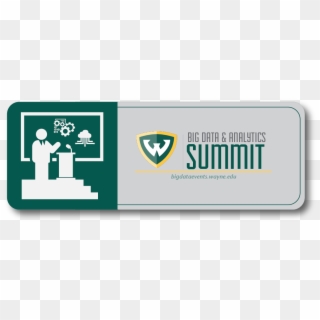 Big Data Summit Button - Emblem Clipart