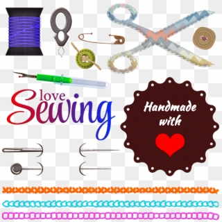 Sewing Buttons Sewing Notions Sewing Stitches - Heart Clipart
