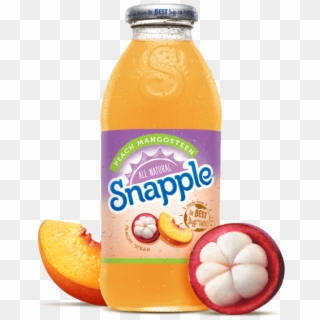 Snapple Peach Mangosteen Juice Drink - Snapple Tea Clipart